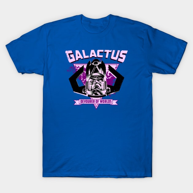 Galactus (Blue Print) T-Shirt by Nerdology